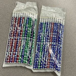 NEW 24, 100th Day of School Pencils